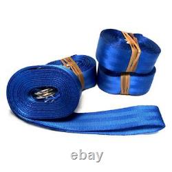 1.5x13' Double D Ring Nylon Web Strap Heavy Duty Tie Down Secure Anchor 50 Pack