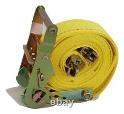 2 x 12 Ft Interior Van Ratchet E-Track Straps with Spring E Fittings 20 PACK