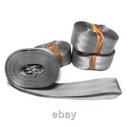 2x13' Double D Ring Nylon Web Strap Heavy Duty Tie Down Secure Anchor 20 Pack