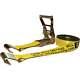 Erickson 2 In. X 27 Ft. 10,000 Lb. Ratchet Strap with Flat Bed Hook 78527 Pack