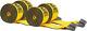 Kinedyne Winch Straps 4 X 30' Gold Heavy Duty Tie down WithFlat Hooks WLL# 5400 L