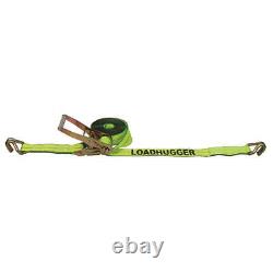 LIFT-ALL 20494 Tie Down Strap, Ratchet, Poly, 27 ft