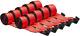 Winch Straps 4 X 30' Red Heavy Duty Tie down With Flat Hook WLL#